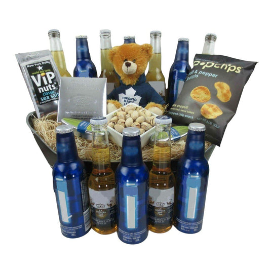 Leafs & Beer Gift Basket