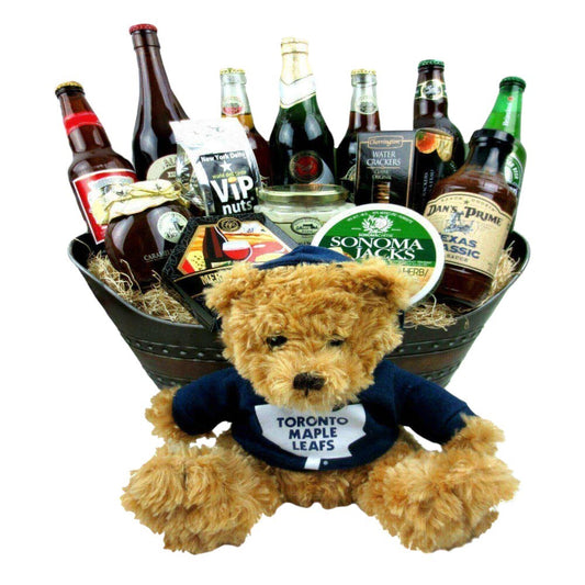Toronto Maple Leafs Beer Gift Basket