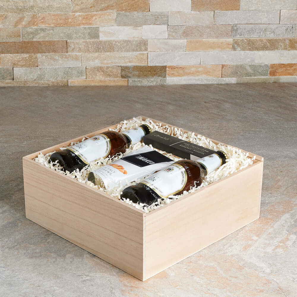 Kick Back Beer & Nuts Gift Box