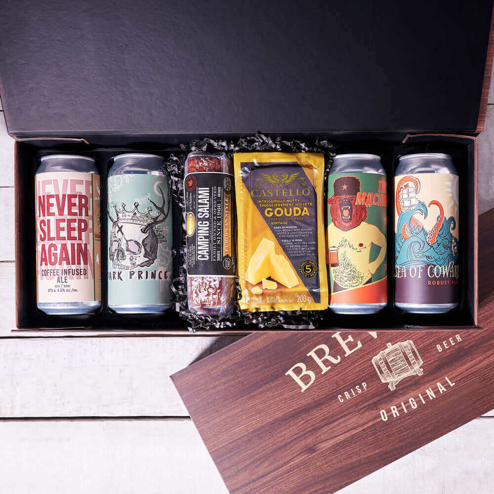 Simple Charcuterie & Craft Beer Box