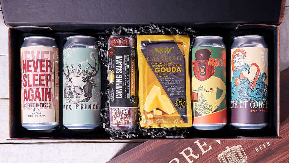 Simple Charcuterie & Craft Beer Box