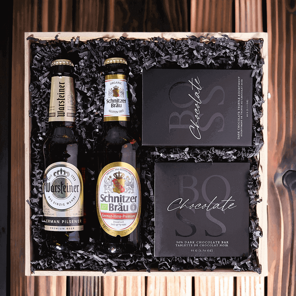 Chocolate & Beer Gift Box