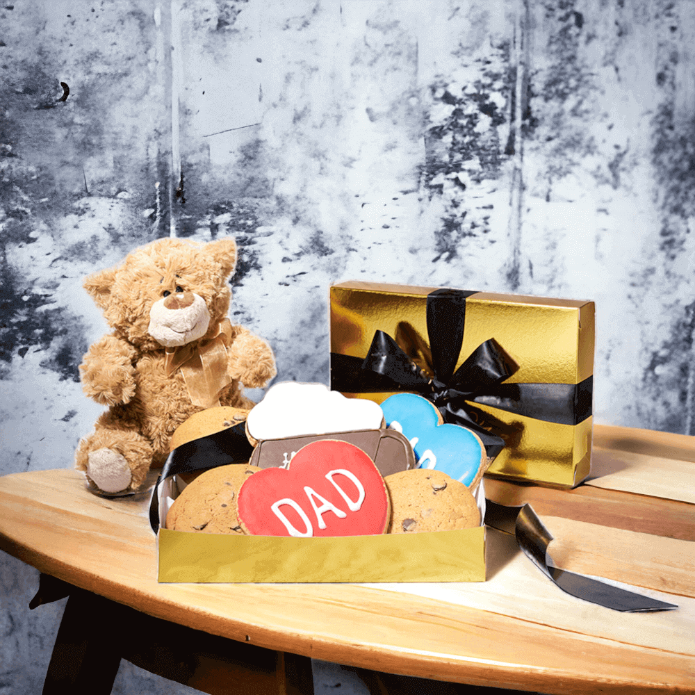 Father's Day Cookie Gift Basket