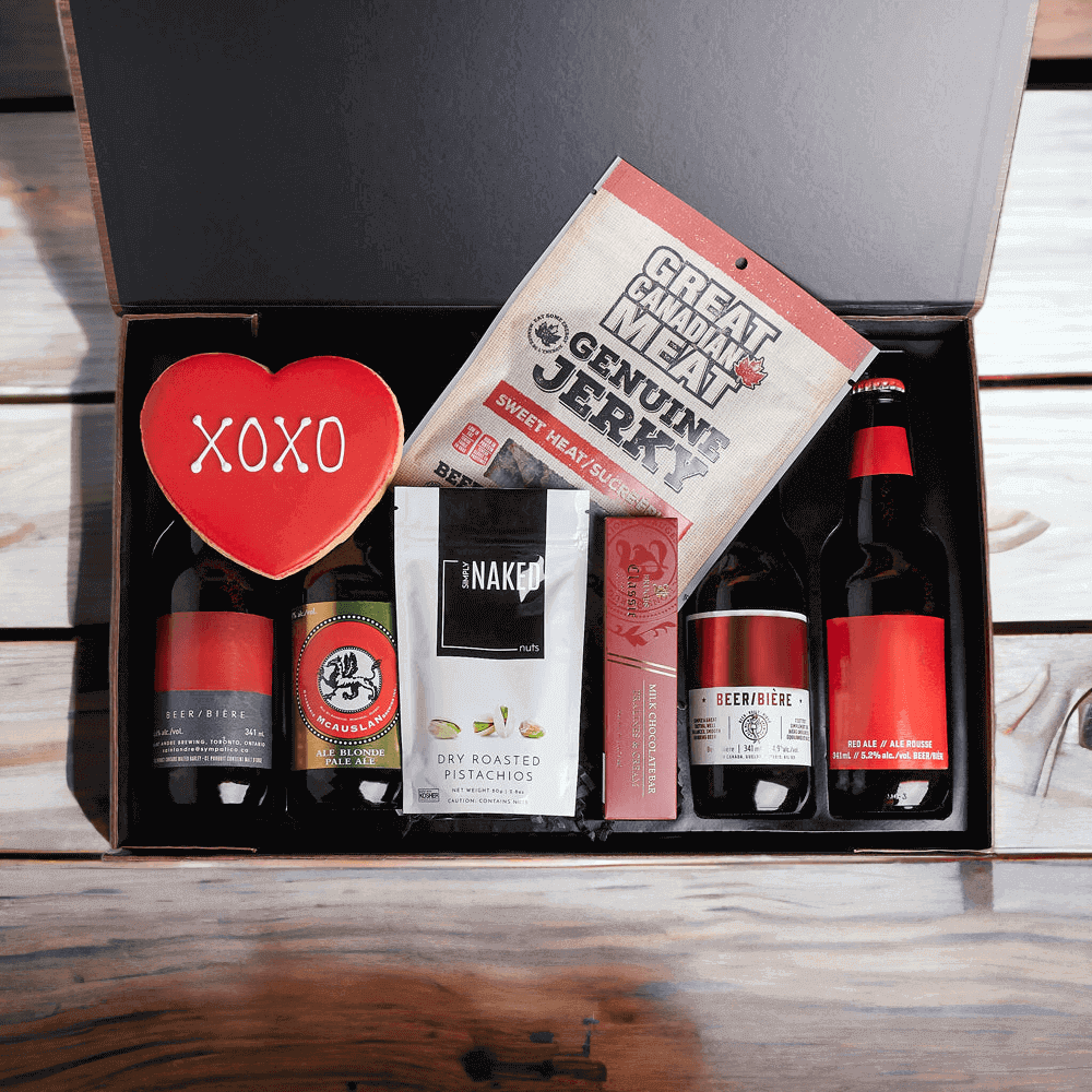 Great Gourmet Treats & Beer Gift Basket