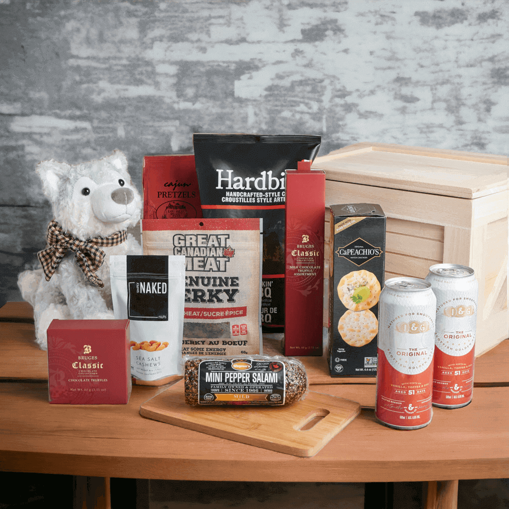 Lotsa Beer, Lotsa Snacks Gift Crate