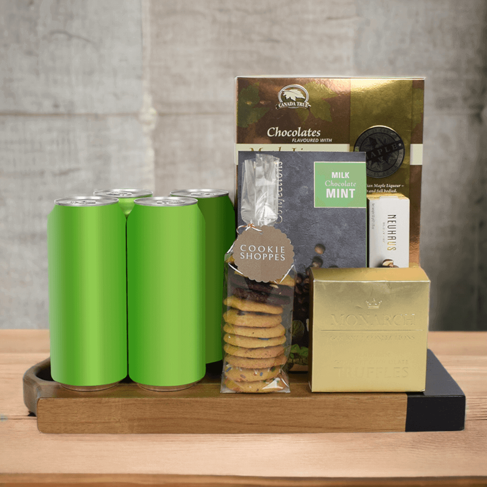 Make the holiday a little bit sweeter this year with the Luck o' the Irish Beer & Chocolate Basket from Hops Collective.