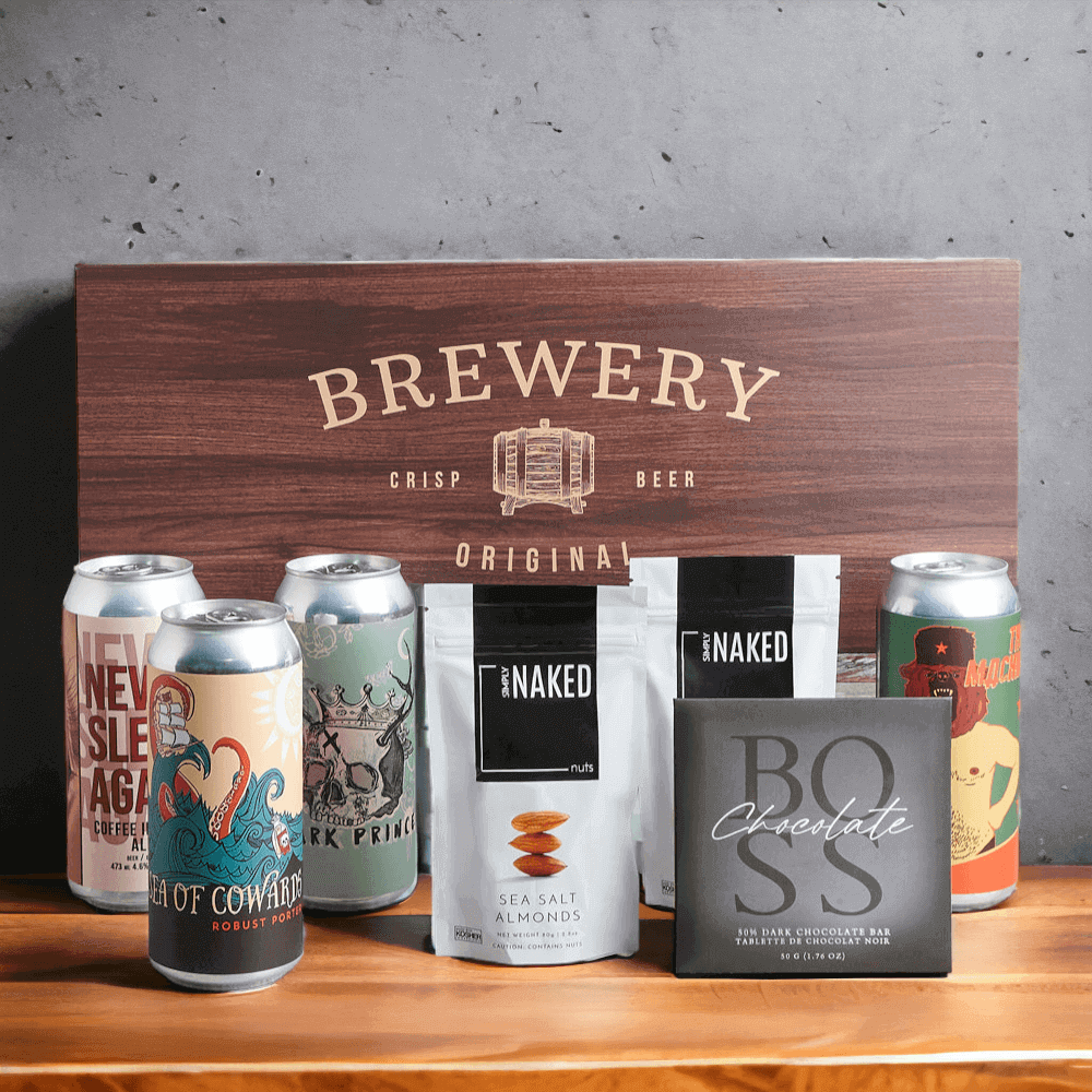 Luxurious Snack & Beer Box