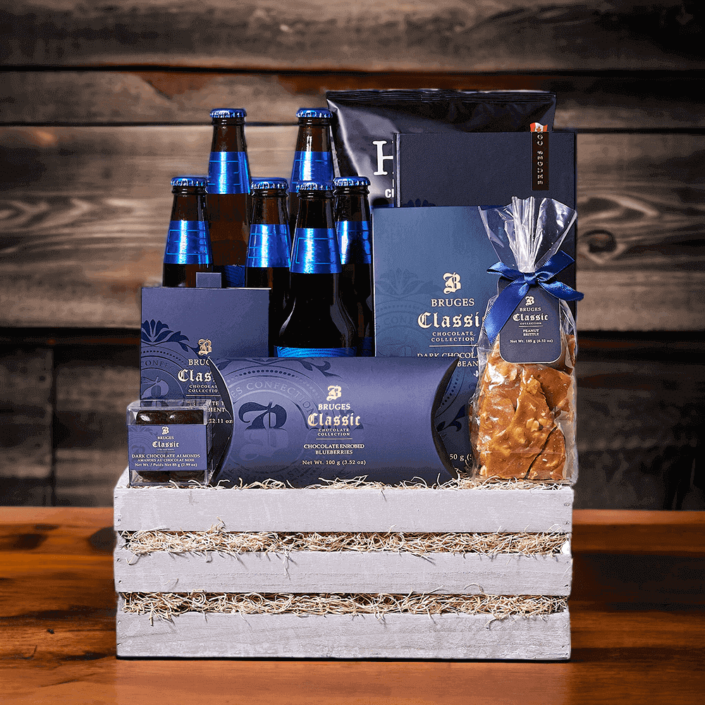 Snack Collection & Beer Crate