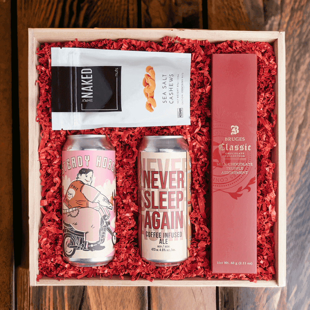 The Complete Relaxation Beer & Nuts Gift