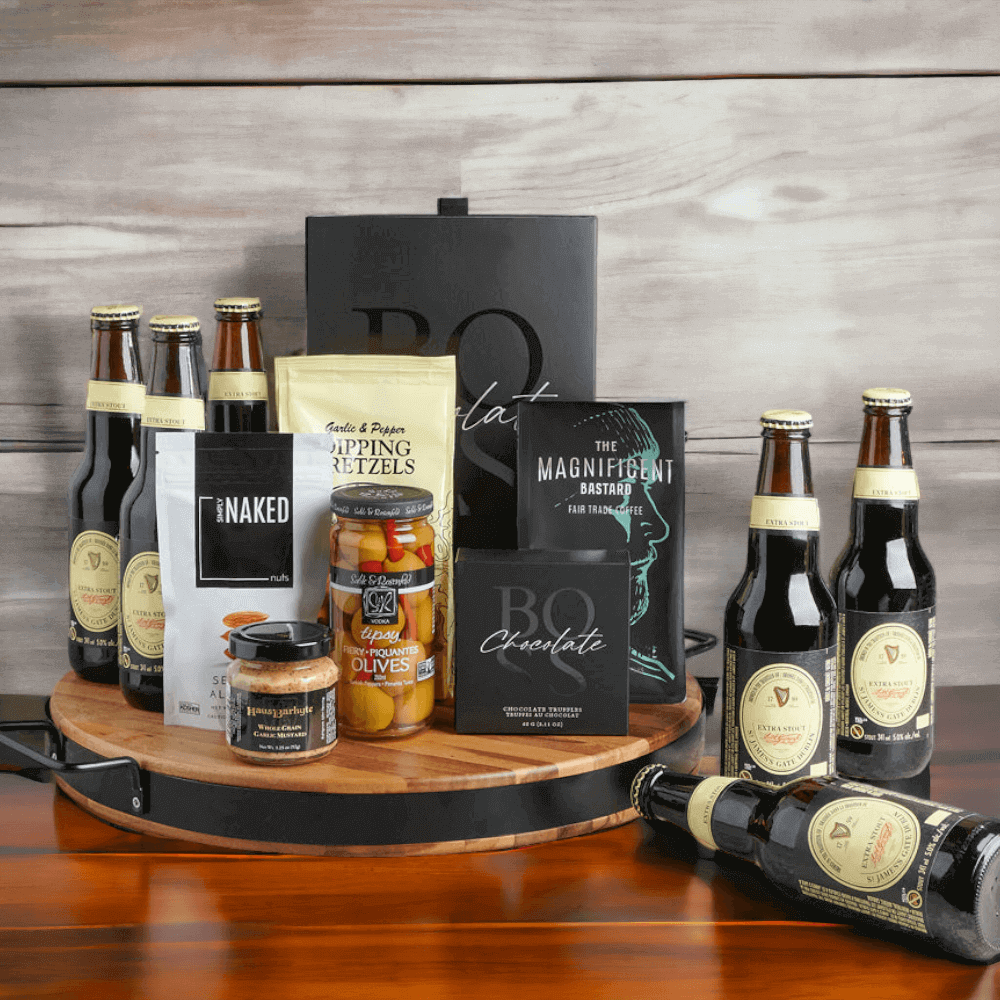 The Luxury Beer & Snack Board
