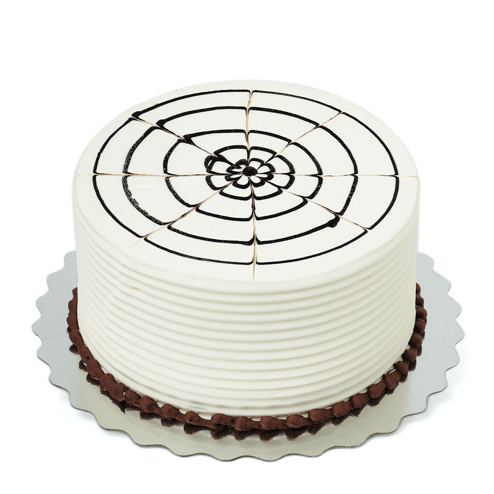 Black + White Layer Cake