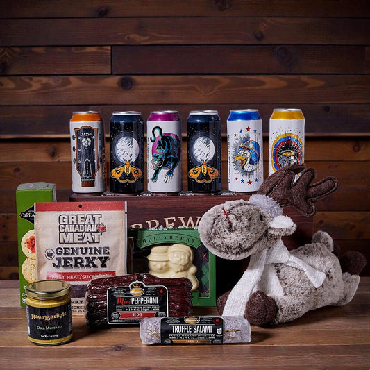 Winter Wonderland Craft Beer Sampler, Christmas gift, Christmas, holiday gift, holiday, beer gift, beer, gourmet gift, gourmet