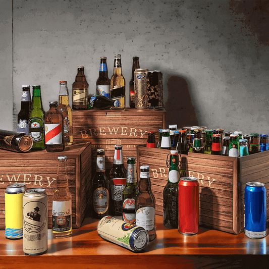 A Beer for Every Year Gift Basket, beer gift, beer, craft beer gift, craft beer, deluxe beer gift, deluxe beer