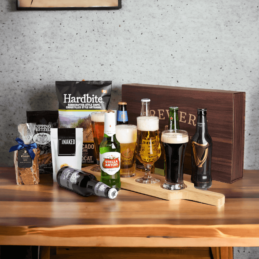 Bavarian Beer Crate - Beer Gift Baskets - Hops Collective Canada