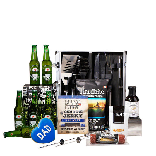Dad’s Complete Grilling Gift Set, beer gift, beer, grilling gift, grilling, fathers day gift, fathers day