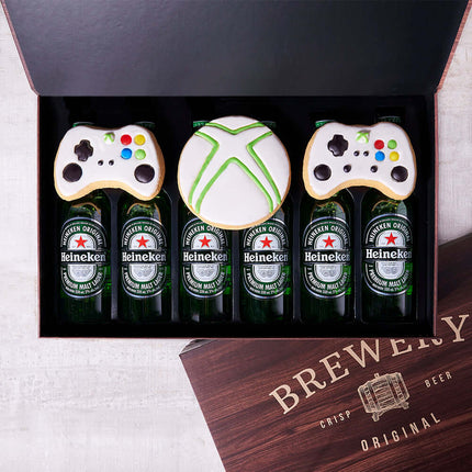 Gaming Cookie & Beer Gift Box