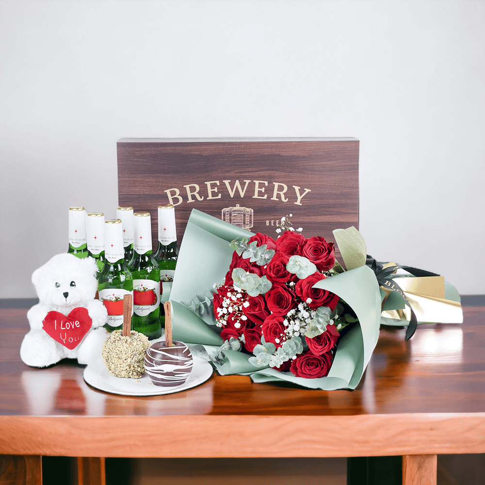 Filled with luxe goodies that are sure to charm anyone who receives it, It's A Fun Surprise
