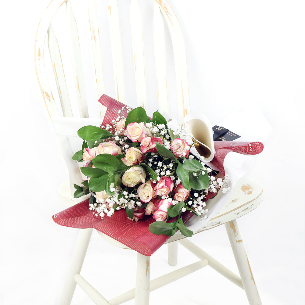 Ombre Roses - Same Day Flower Delivery - Flower Gifts