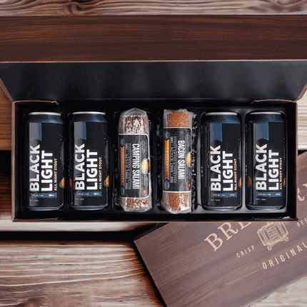 The True Gourmand's Beer & Salami Gift